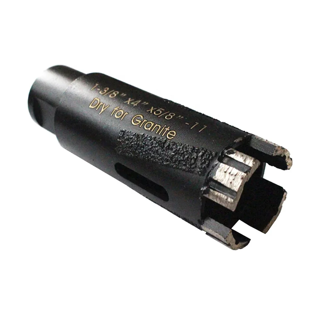 Laser Welded Diamond Dry Core Bit 1-3/8 Inch Granite Drill Bit for Marble,Quartz,Hard Stone