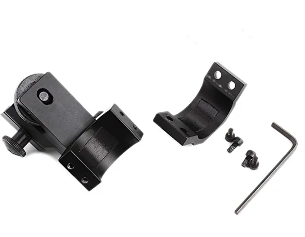 MZJ Optics aluminum adjustable 25.4mm low profile scope mount flashlight mount ring hunting scope mount accessories
