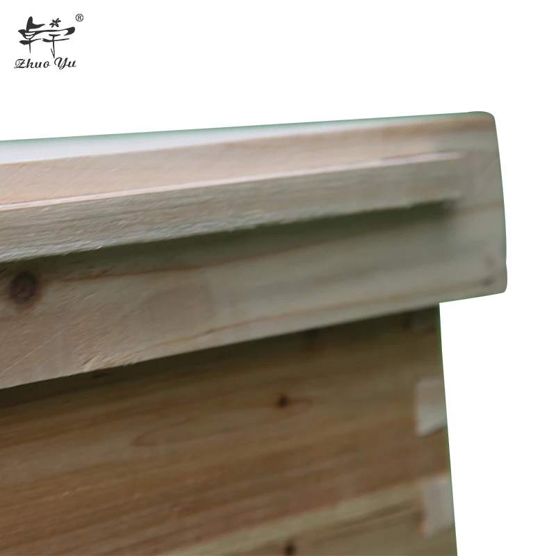 One Single Layer Apis Mellifera  Fir Wooden Langstroth Bee Hive