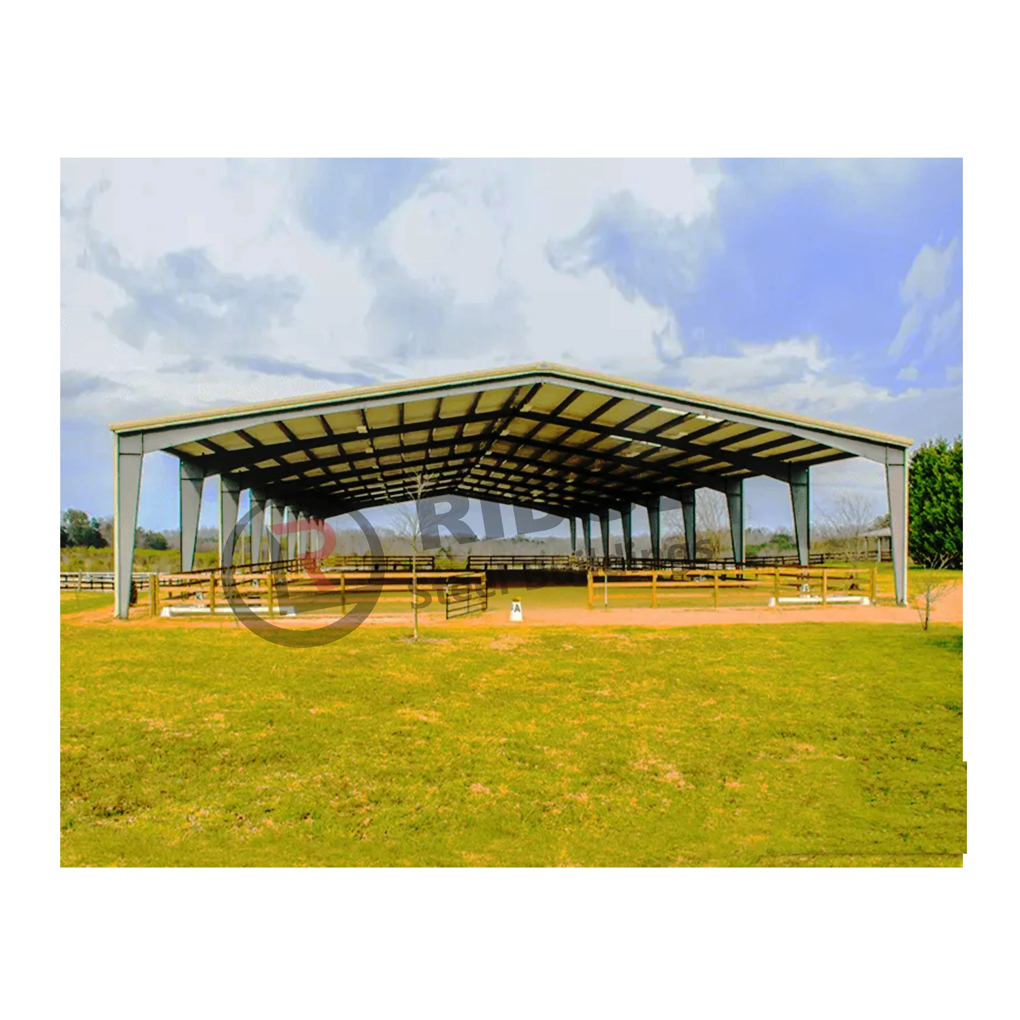 Prefab Steel Structure Appliance Steel Carport /garage/ Car Parking