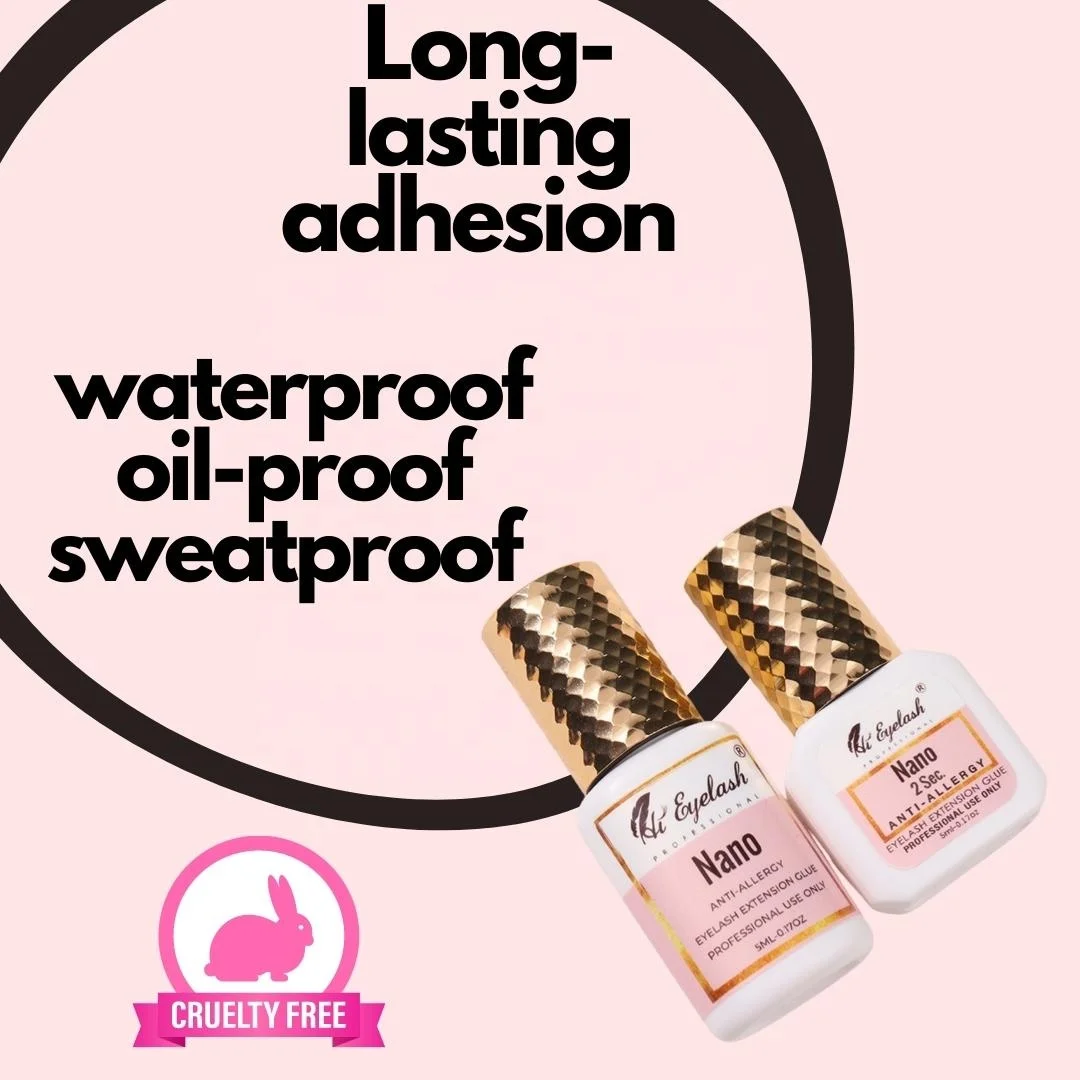 hieyelash Korean False Waterproof Private Label Mink Wholesale Mini Individual Lashes Glue For Lash Eyelashes Extension