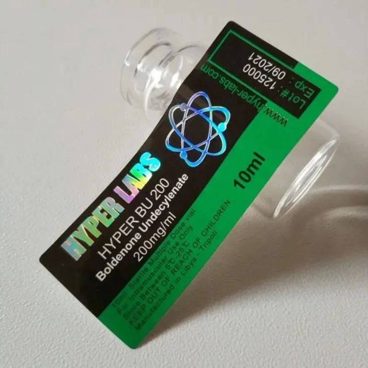 Customize low MOQ private vial label drug labels for medicine bottle packaging labels