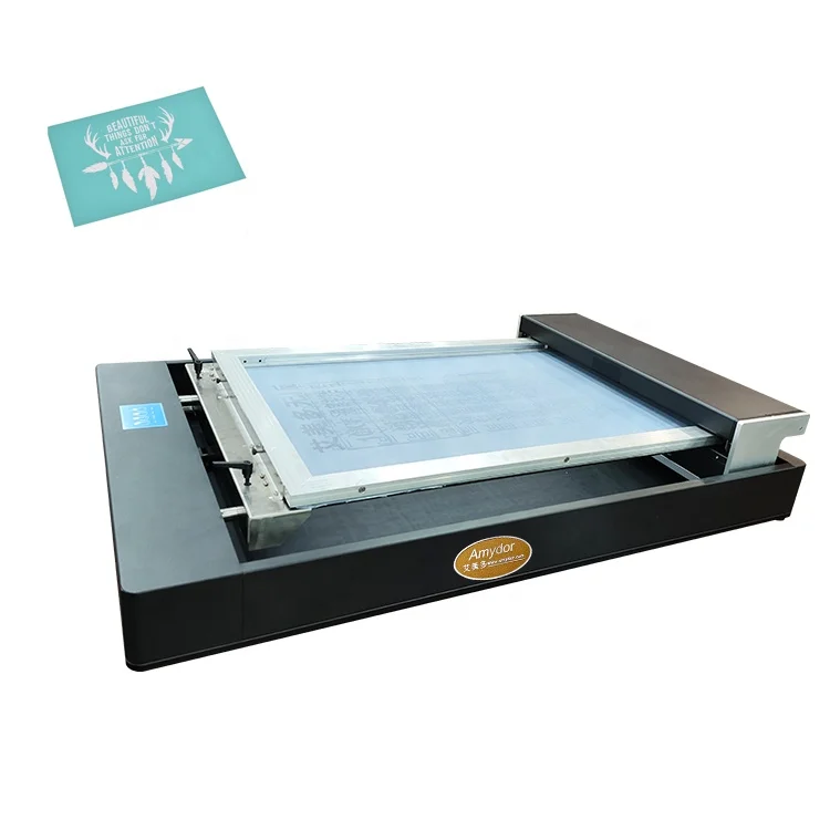 2024 New Screen Maker AMD640A Digital Screen Printing Machine for Business Invitation Paper Cards