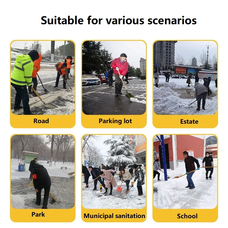 Small Snowplow Driving Snow Plow Winter Road Sanitation tractor Snow power sweeper Removal Machine