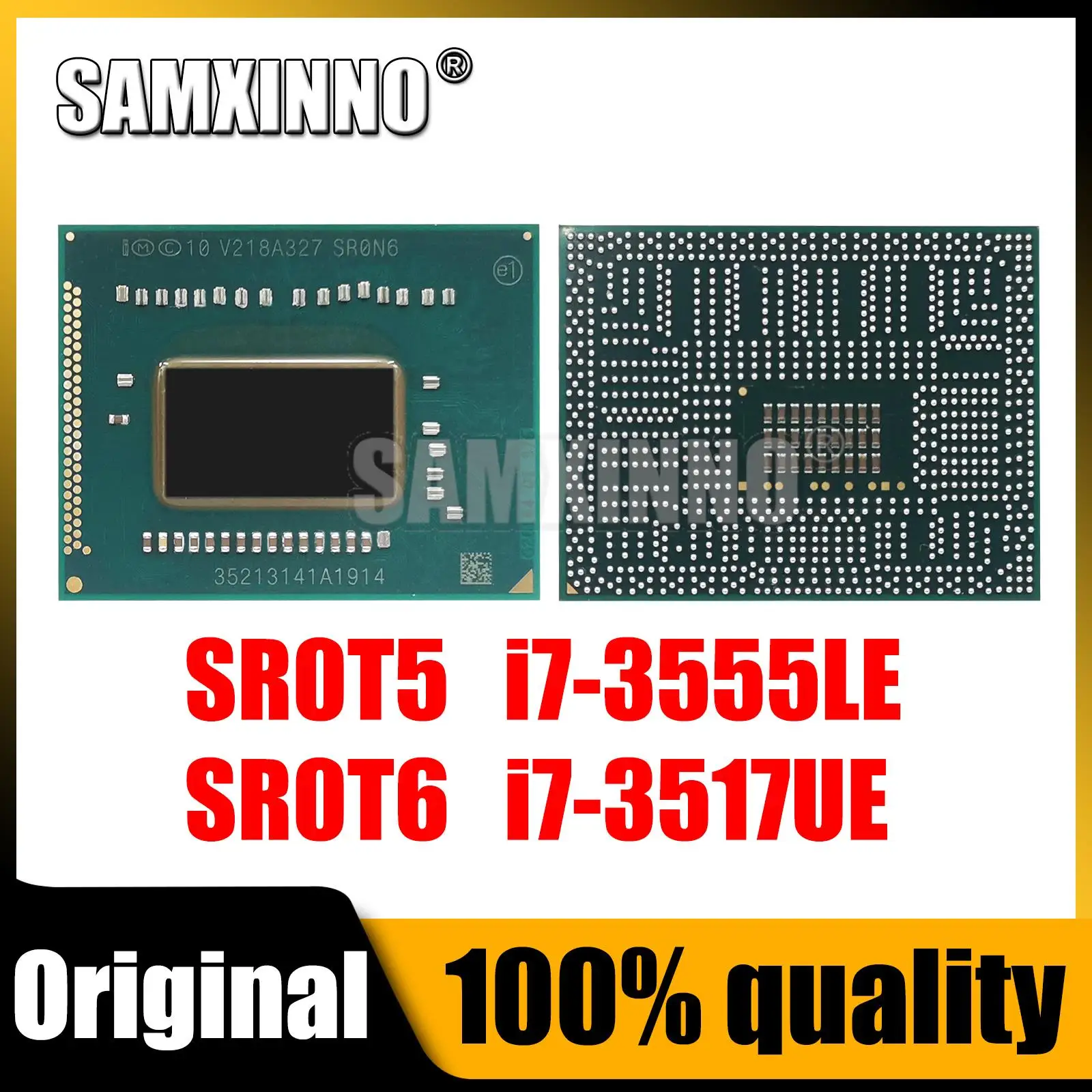 100% тест очень хороший продукт SR0T5 i7-3555LE i7 3555LE SR0T6 i7-3517UE 3517UE