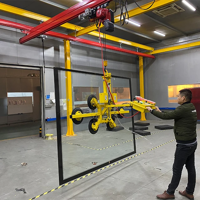 CE& enjoy 30% discount Pneumatic flip 90 degrees Vacuum lifter Vacuum lifter glass lifter