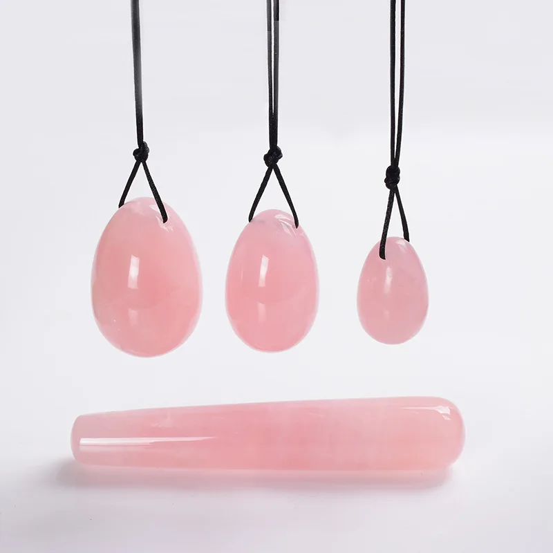 Factory rose quartz yoni eggs egg for women good price
