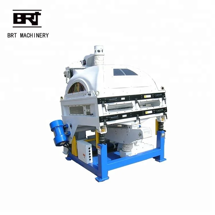 Factory price Nigeria destoner machine 1 ton per hour rice deston ing machine