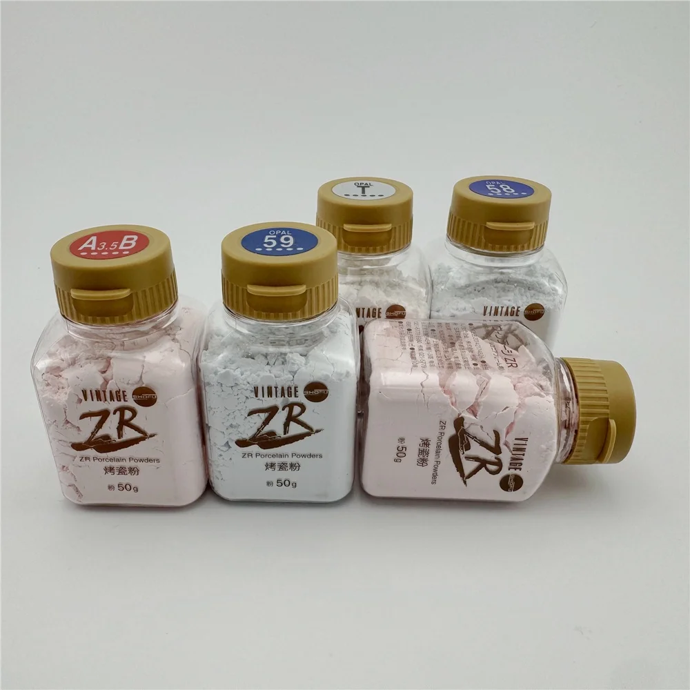 Dental Shofu ZR 50gr zirconia ceramic powder Dental zirconia ceramic powder Porcelain powder HS