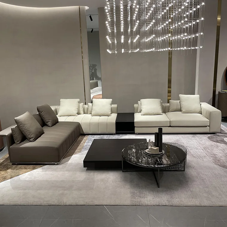 Modern Living Room Sofas 1-8 Seats Fabric Sofas Comfortable Living Room Furniture Set