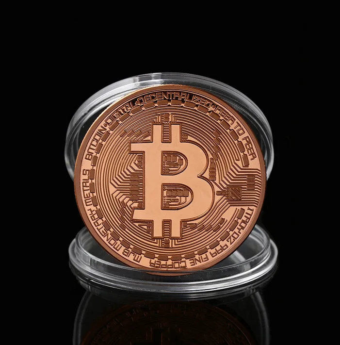  MZL позолоченная монета Биткоин арт сувенир отличный подарок Коллекционная физическая металлическая крипто