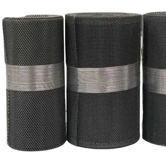 Powder Coated 3x6mm Mesh Gutter Guard Aluminum Material Micro Holes