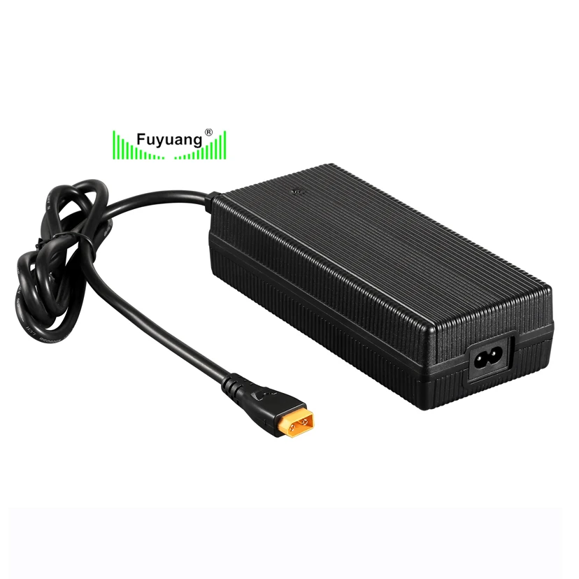 UL KC PSE SAA CE GS approved Dongguan Fuyuan high quality electric scooter 7s lithium ion battery charger 29.4V 5A