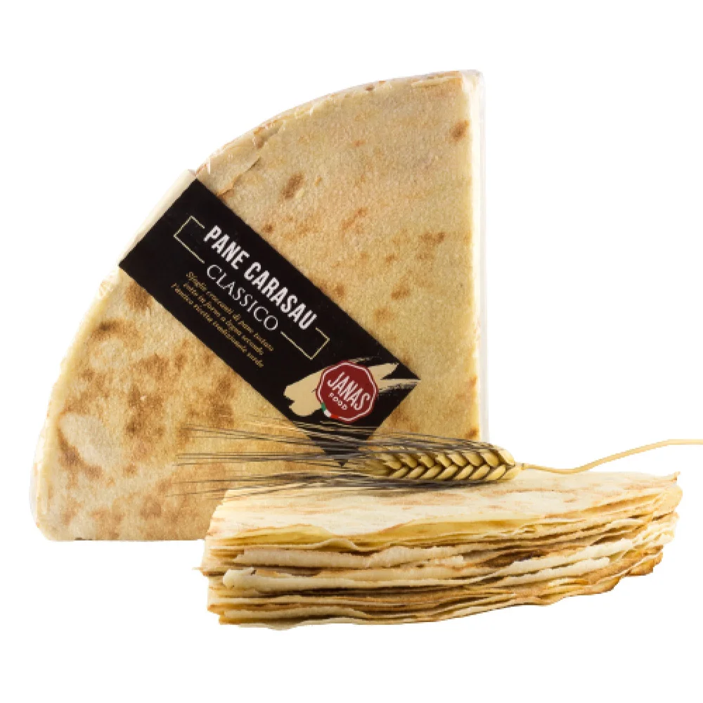 Итальянский высококачественный фирменный типичный сардинский хлеб Carasau с легкостью и усвояемостью