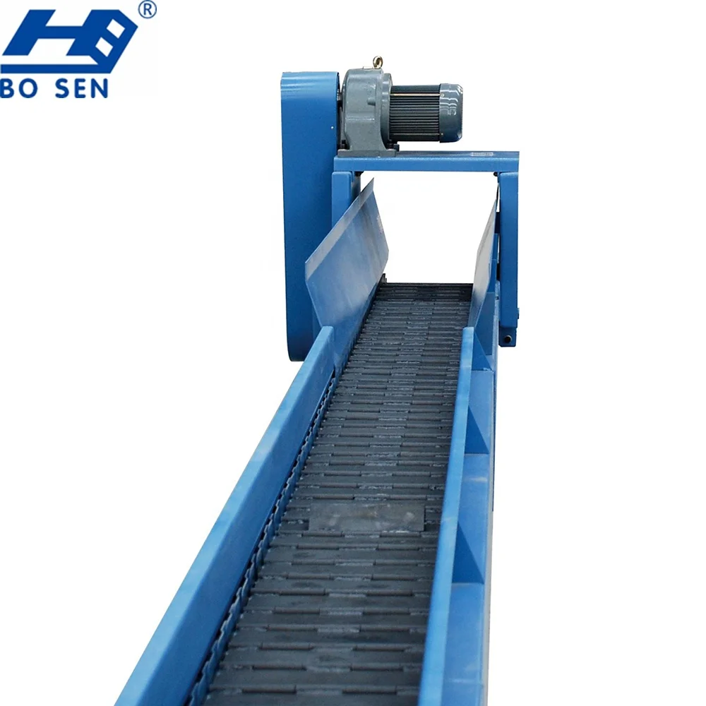China manufacturer CE certified CNC machine tool extra heavy chain plate chip conveyor
