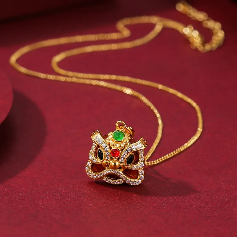Серебро 925 12 китайских знаков зодиака год Тигра красный Агат подвеска цепочка талисманы Король тигр повседневное Спортивное ожерелье