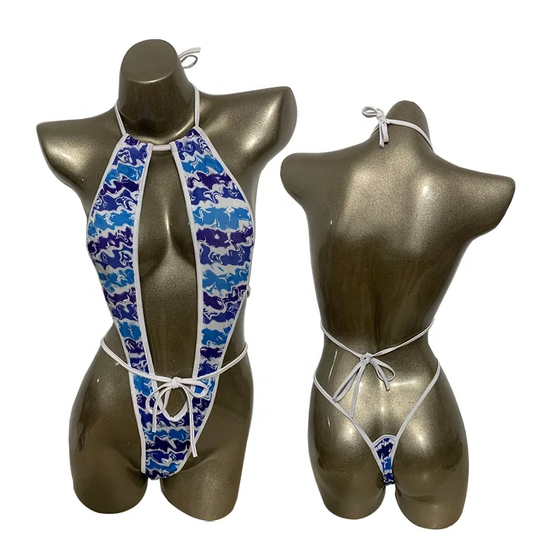 Yingli Wholesale Bling  Laser Tight Stripper Exotic Dance Wear Summer Sexy Bikini