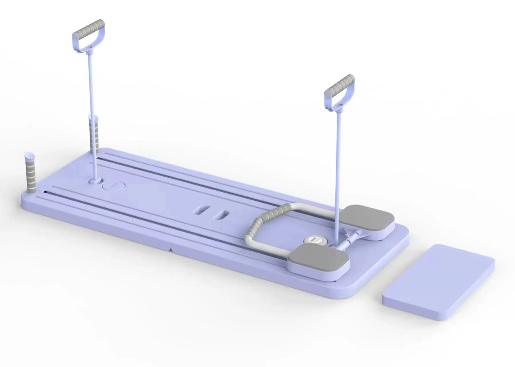 CONWAY ABB001 Latest Design Foldable Abdominal Core Strength Training Muscle Push Up Board with Resistance Band