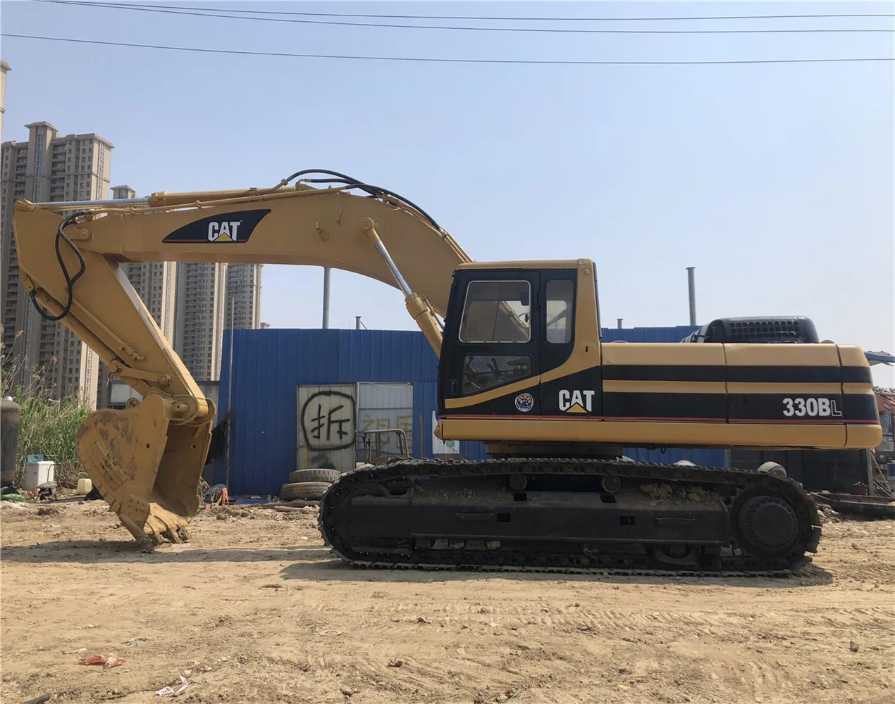 CAT digger caterpillar 330bl 330cl hydraulic crawler excavator used 30t cat excavator for construction
