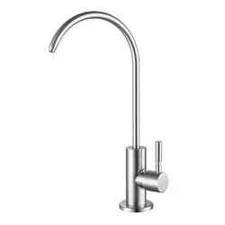 100% Lead-Free Drinking Water Faucet Stainless Steel 304 Matte Black Kitchen Water Filter Faucet