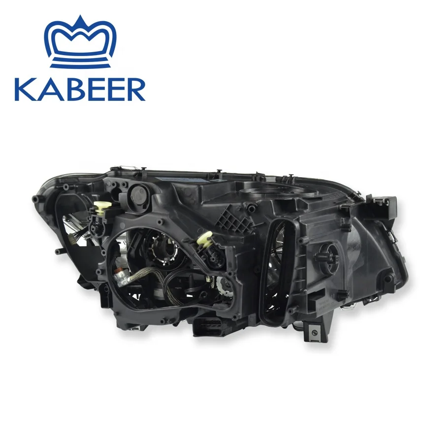 Kabeer headlight for  BMW 2009 7 series F01/F02 upgrade to 2014 F02 facelift new led angel headlights