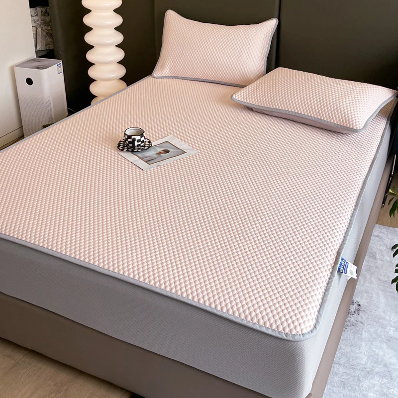 Прямая поставка с завода, очень мягкие охлаждающие простыни, складная постельная шляпа, стирающаяся в стиральной машине, три комплекта