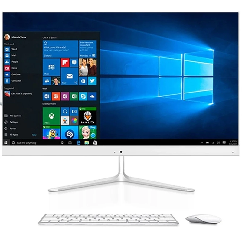 Wholesale cheap brands black 27 inch core i7 8th generation all in one computer