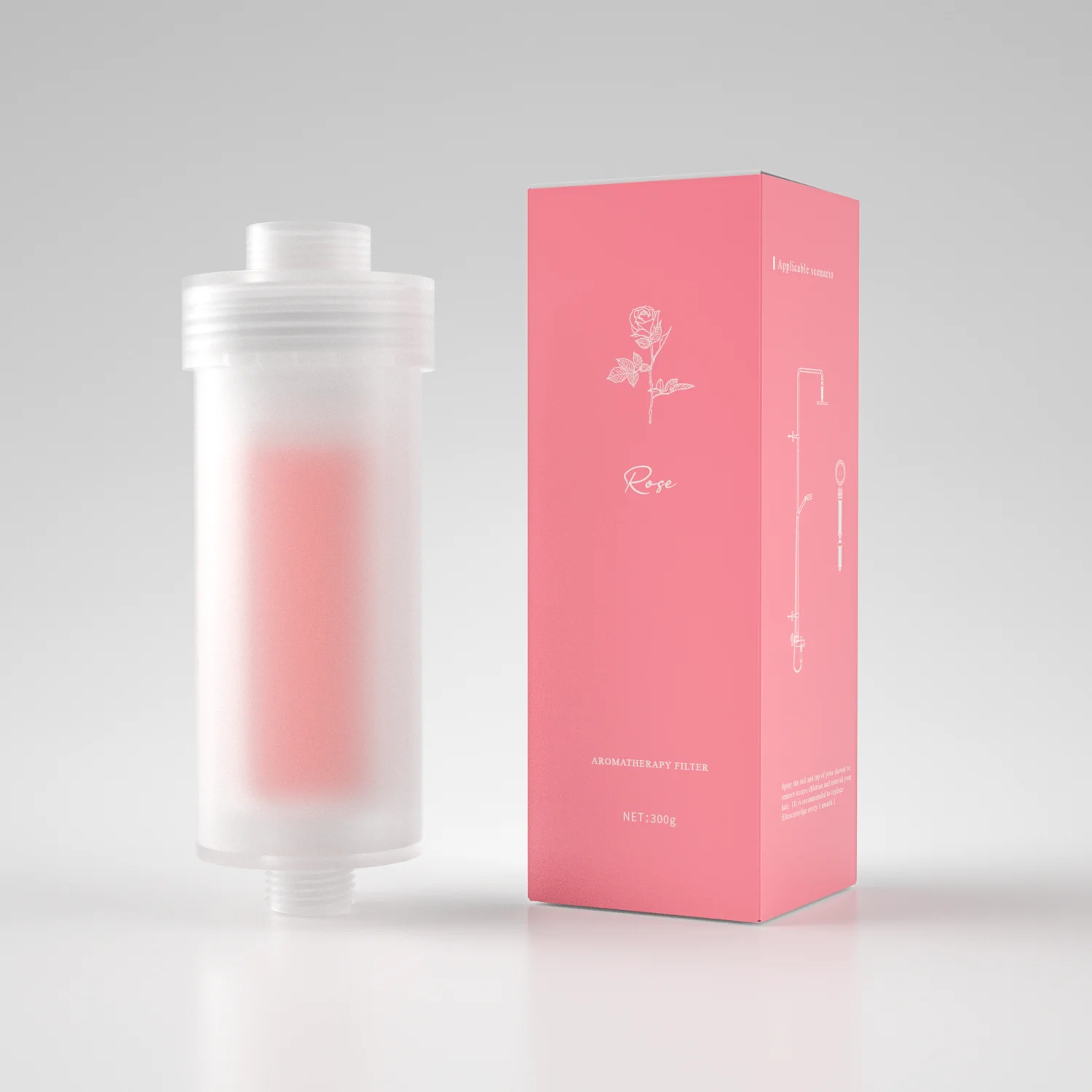 
 Ароматическая Матовая оболочка с витамином C, фильтр для воды в душе, картридж с пополняемым хлором  