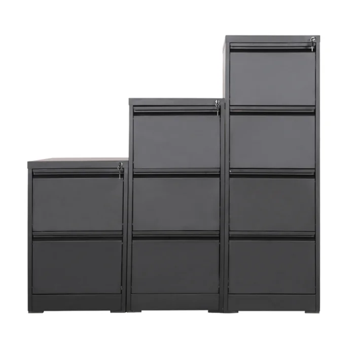Drawer with lock card box file sheet iron office file A4FC hanging storage cabinet