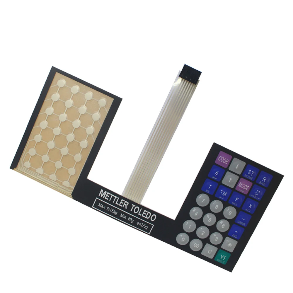 Compatible Keyboard film for Mettler Toledo 3600 3680 Electronic scale keyboard cover