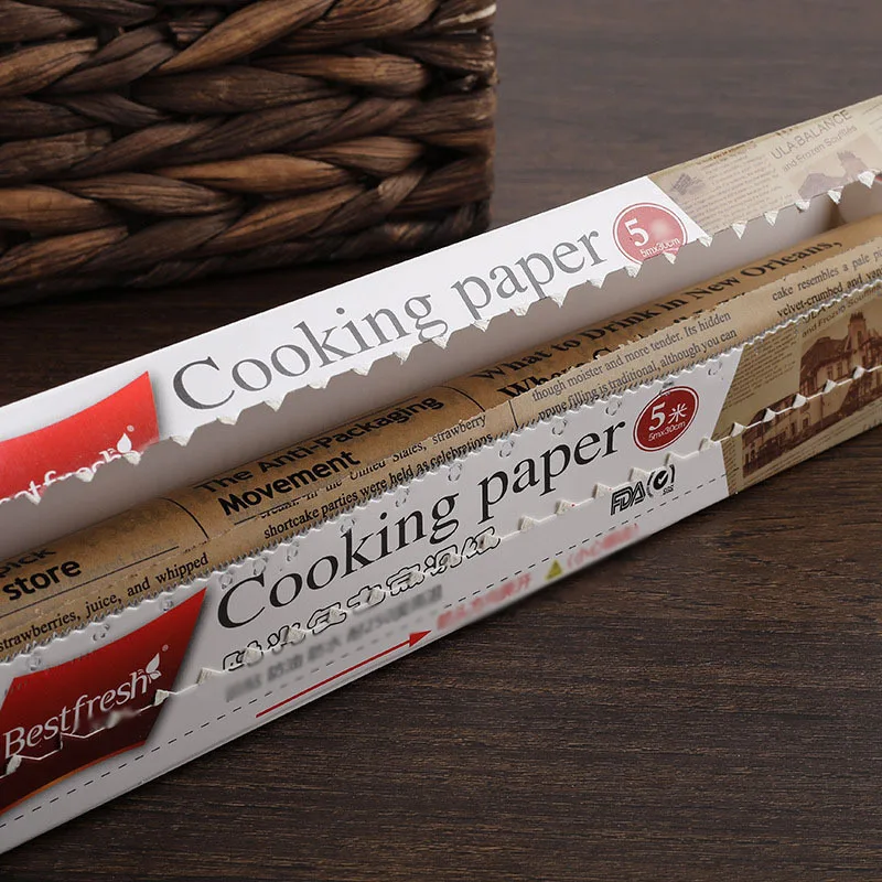 Food Grade Custom logo Printed Wax Paper Grease Proof Sandwich Wrapping  Paper or Burger Baking Food Paper
