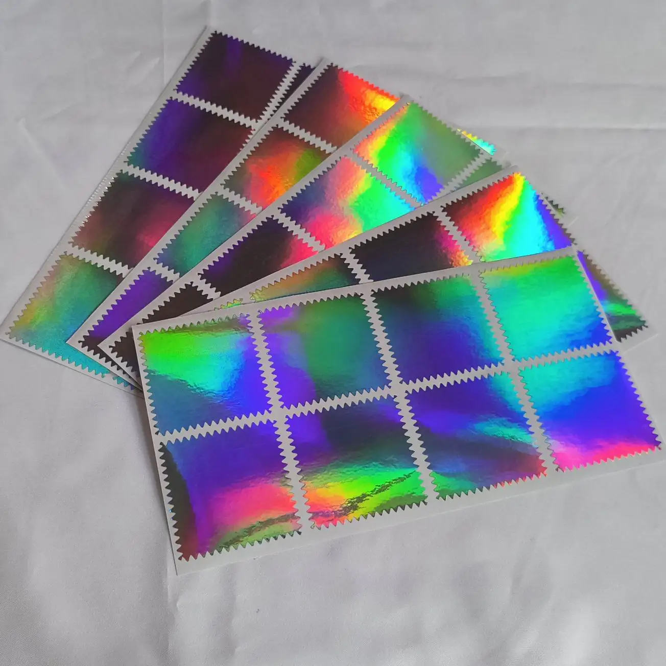 Customized PVC Adhesive Embossed Stickers Various Shapes Colors Chinese Factories Promotional Packaging Applications Promotional