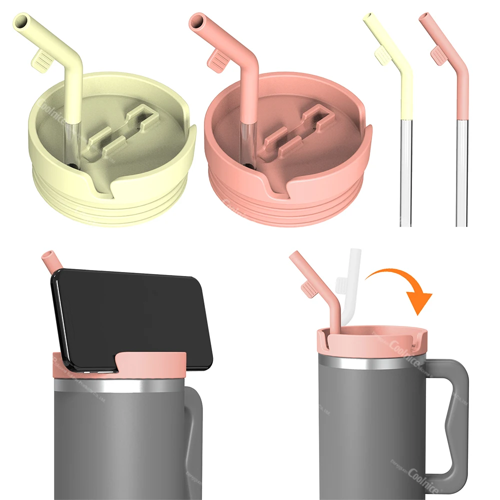 Hot Selling Product 2024 Spill Proof Tumbler Covers for Cup Accessories Compatible with Flip Straw Lids