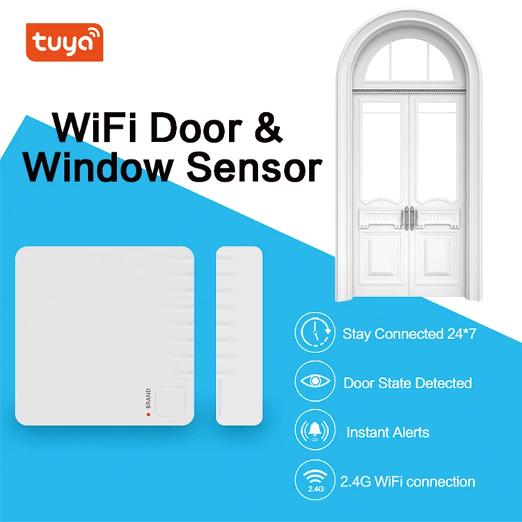 Top OEM ODM Simpli safe Home Security Wireless Wifi Office House Anti-Theft Sensor Door Burglar Alarm Tuya Smart Alarm System
