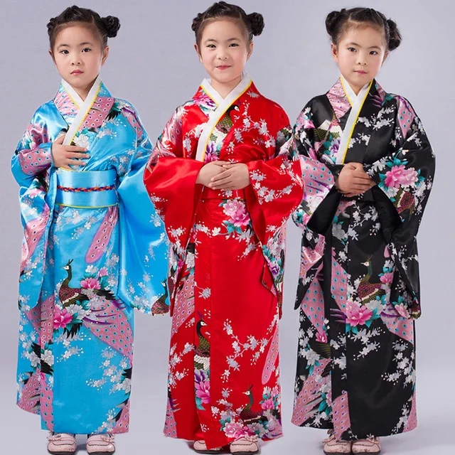 Traditional Anime Lolita Cherry Sakura Flower Geisha Costume Halloween Party Fancy Dress Japanese Sexy Cosplay Kimono Costumes