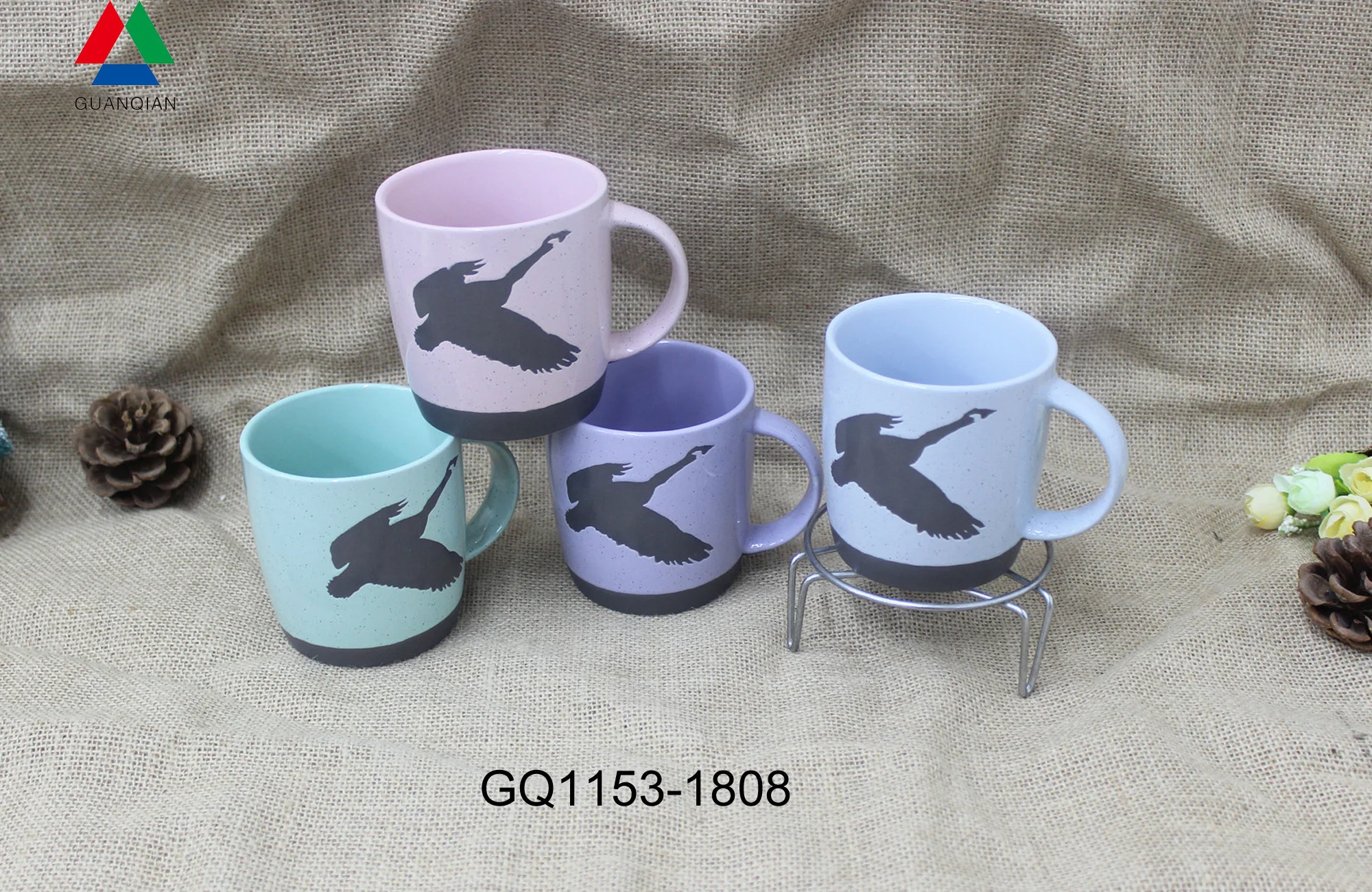 NEWEST CERAMIC MUGS WITH DEBOSSED DESIGN