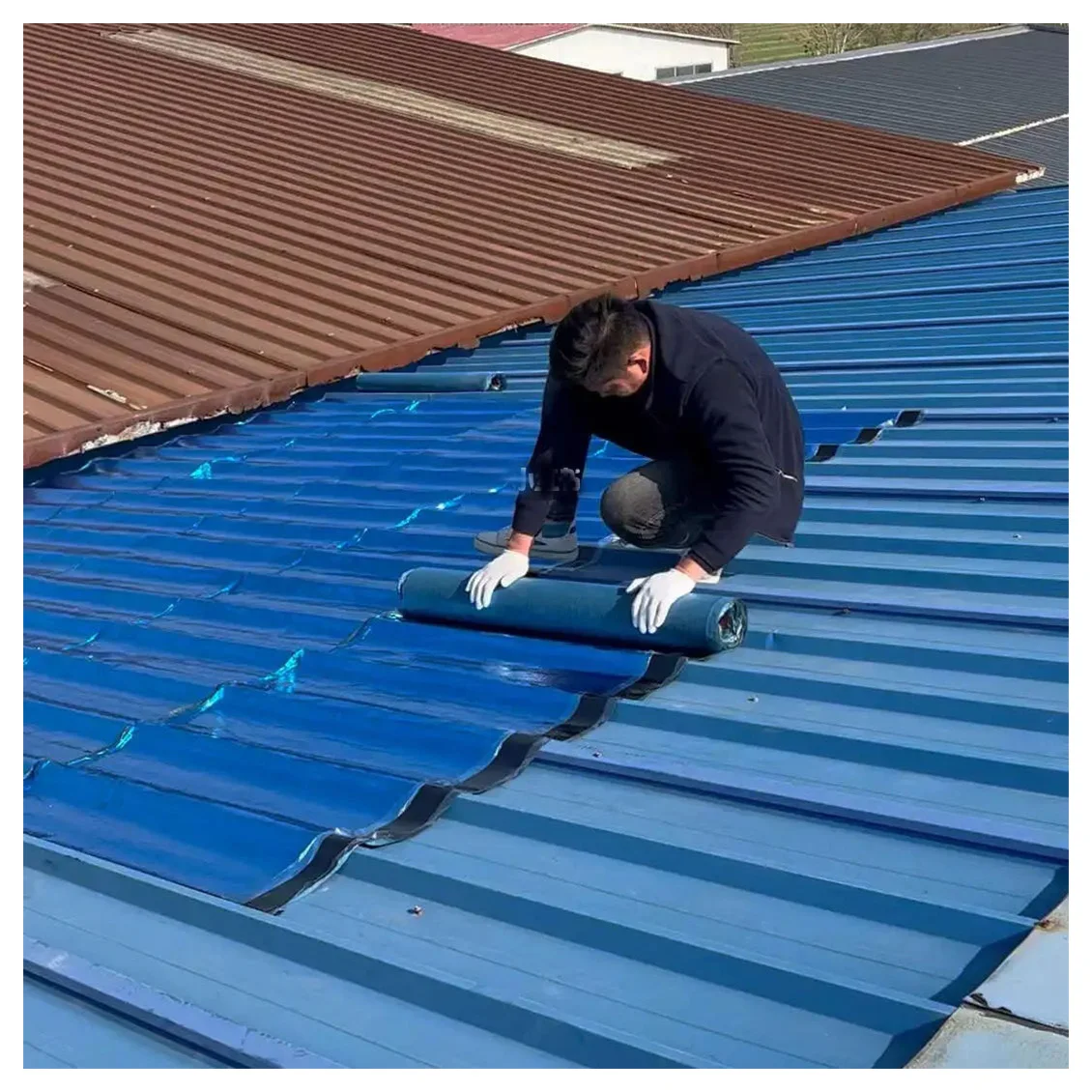 Self Stick Polymer Modified Asphalt Sheet Roll Roof Waterproofing Membrane Bitumen Sealant Tape for Repair