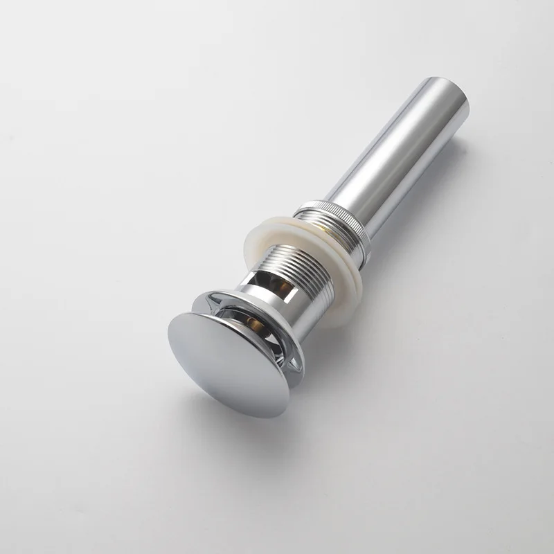 Bathroom Accessory Brass Drainer Chromed Plated Wash Basin Waste drain and Pipe Drain