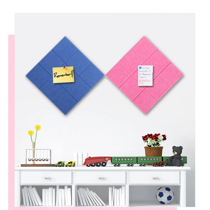 9mm Eco Friendly Polyester Fiber Interior Decorative Acoustic Wall Panel