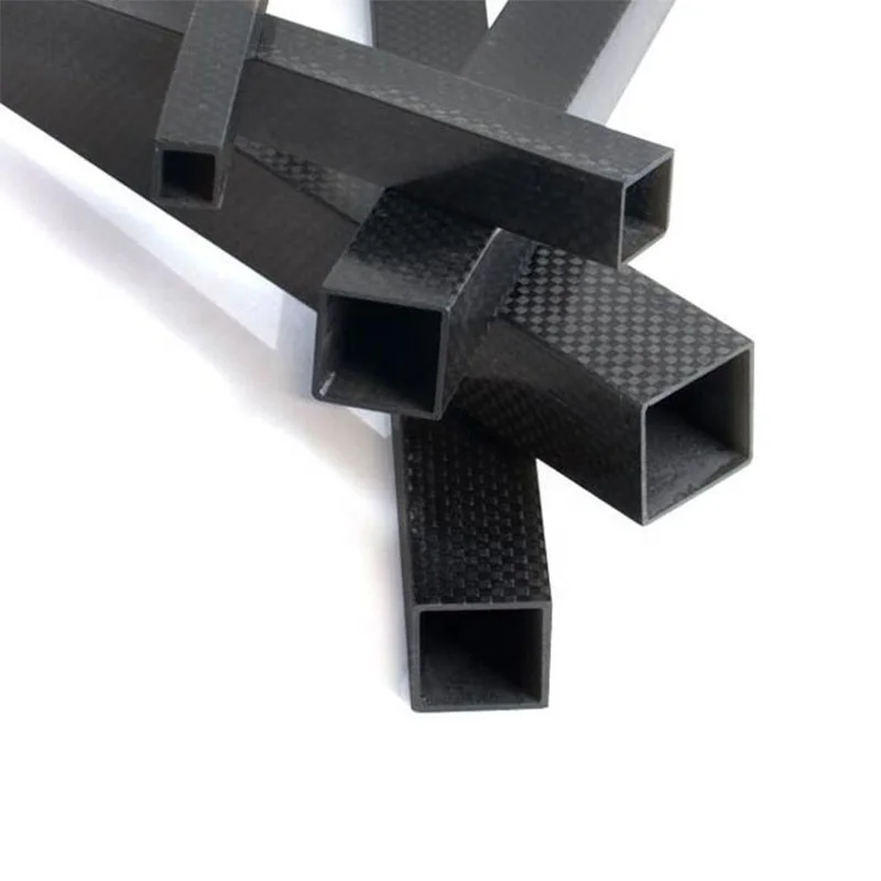 Whale stone Factory Direct Sale  Large Diameter Carbon Fiber Square Tube High Quality Carbon Fiber Rectangular Tube