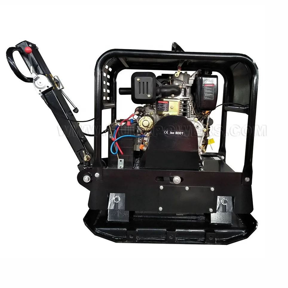 High performance 300kg 250kg 160kg petrol Honda GX390 engine vibratory plate compactor wacker compactor plate compactor