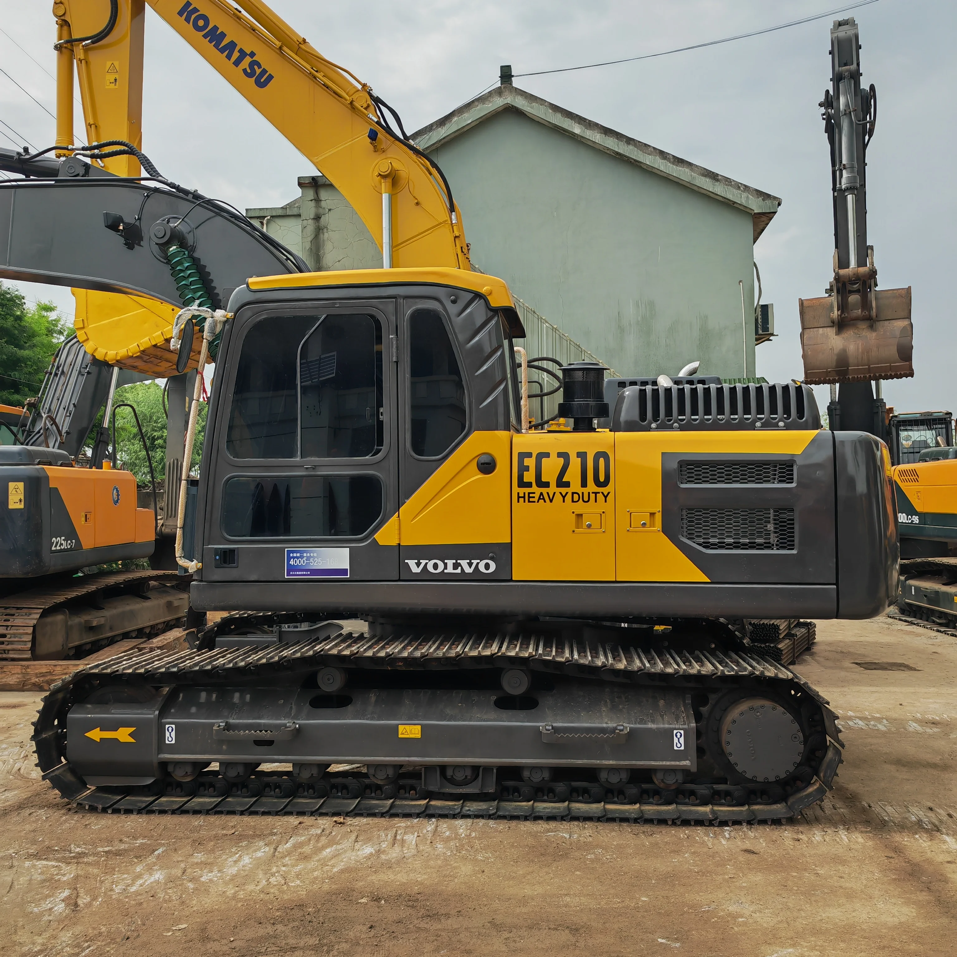Отличное рабочее состояние используется Volvo Ec210blc гусеничный экскаватор с высокой эффективностью по разумной цене для продажи