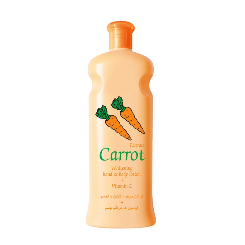 2021 оптовая продажа, крем для тела с витамином Е и морковью, лосьон для отбеливания кожи, уход за лицом, увлажняющий крем для кожи