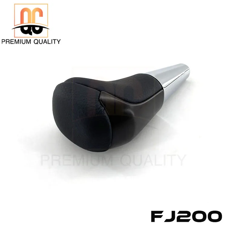 Good price of wood and leather Automotive transmission shift knob for FJ200 Cruiser LC200