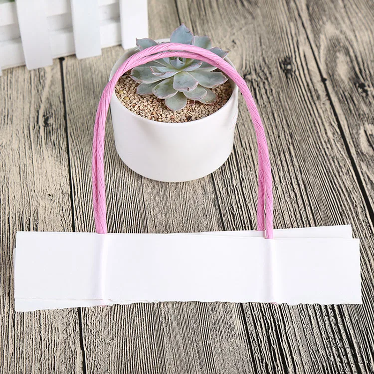 Kraft Paper Bag Handle Eco-friendly Brown Twisted Rope Handle for shopping bag