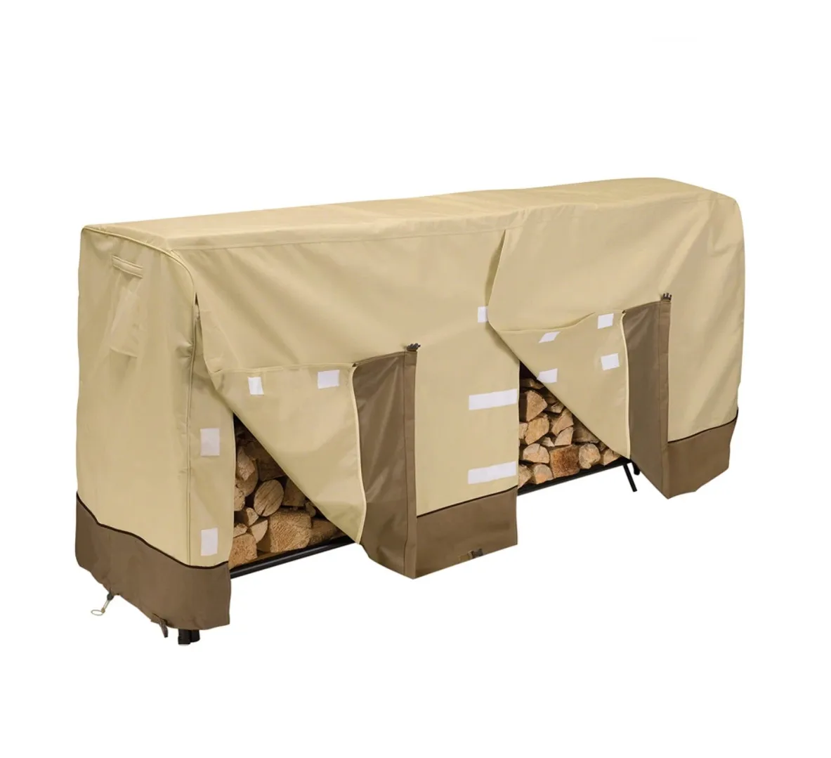 Premium Factory Polyester Heavy Duty Waterproof Dustproof Firewood Rack Cover Log Rack Cover