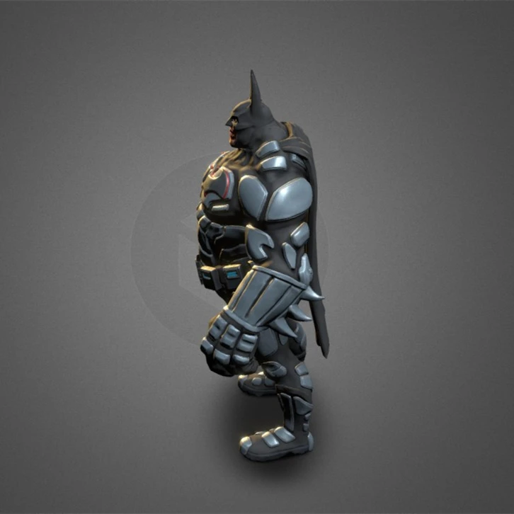 Heavy Armor Bat Man Super Hero Action Figure The Dark Knight Plastic Hand Painting Collectable Figurine
