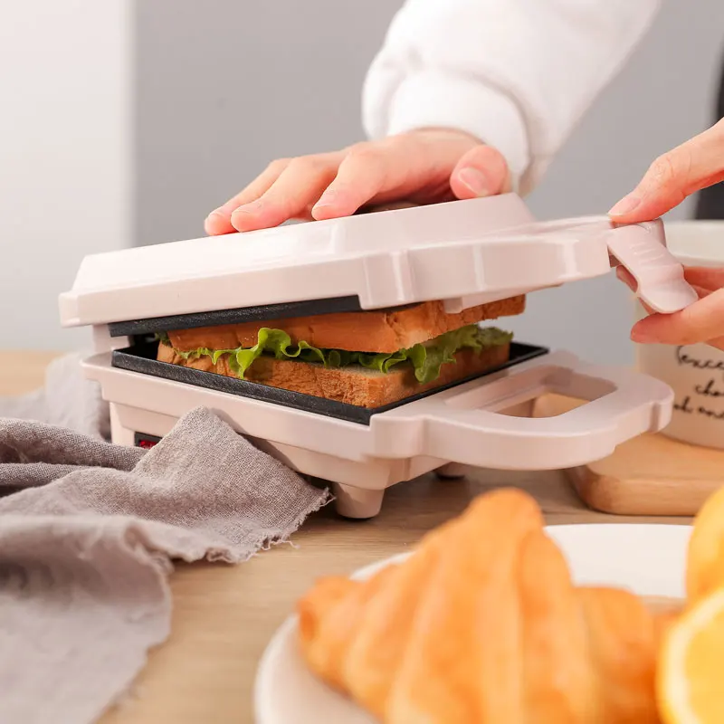 Sandwich Waffle Maker Detachable Plates Square Electric Double Side Heat Breakfast Mini Machine Grill Non-stick New Style