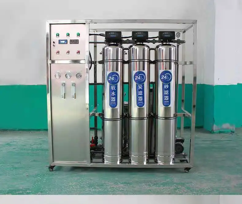 1000LPH Purified Drinking RO Water treatment plant /Desalination System / underground RO treatment system sea water treatment