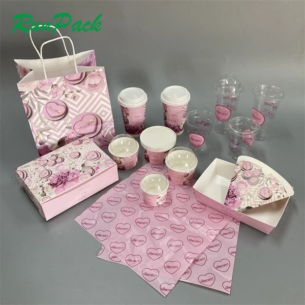 Cake box with window custom logo wholesale luxury round christmas mini cup cake gift paper box packaging